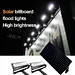 solar power billboard light